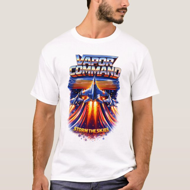 Camiseta Comando de Vapor (Frente)