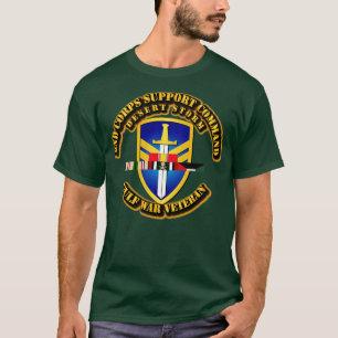 Camiseta Comando segundo Corps Support w DS SVC Faixas