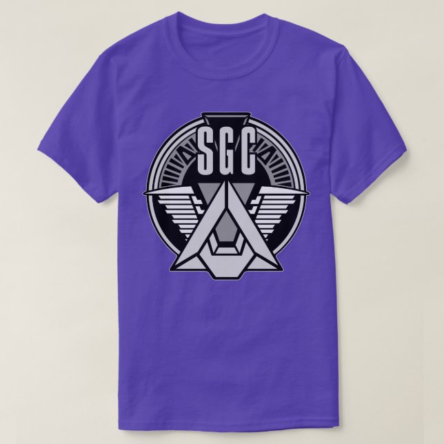CAMISETA COMANDO SGC STARGATE (Frente do Design)