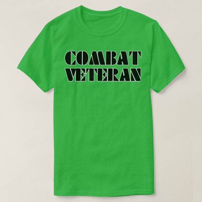 CAMISETA COMBAT VETERAN (Frente do Design)