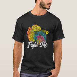 Camiseta Combatam-Me Com Peixes Betta Aquário