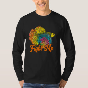 Camiseta Combatam-Me Com Peixes Betta Aquário 2