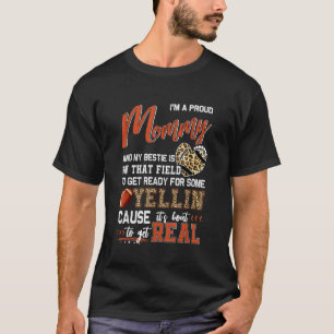 Camiseta Combate à Família de Futebol das Mamães de futebol