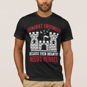 Camiseta Combate à Infantaria de Engenharia do Exército H