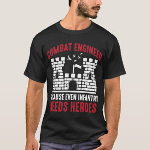 Camiseta Combate à Infantaria de Engenharia do Exército H