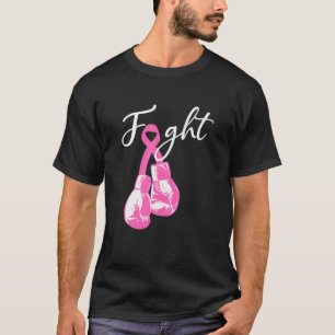 Camiseta Combate à violência contra o Cancer de mama Boxi