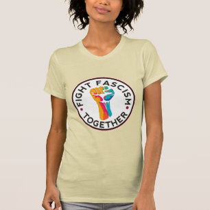 Camiseta Combate ao fascismo