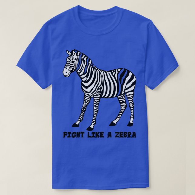 CAMISETA COMBATE COMO UMA EDS ZEBRA (Frente do Design)