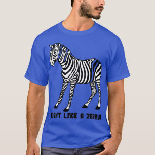 CAMISETA COMBATE COMO UMA EDS ZEBRA