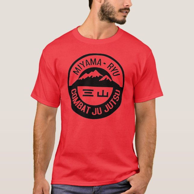 Camiseta Combate Ju Jutsu de Miyama Ryu (Frente)