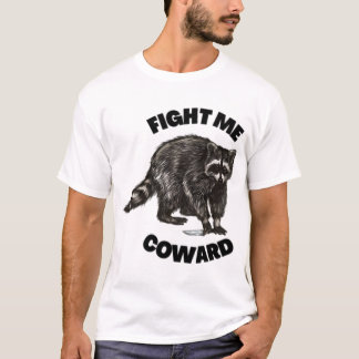 Camiseta Combate-me a covarde