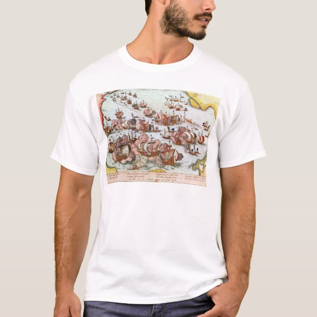 Camiseta Combate naval (Frente)