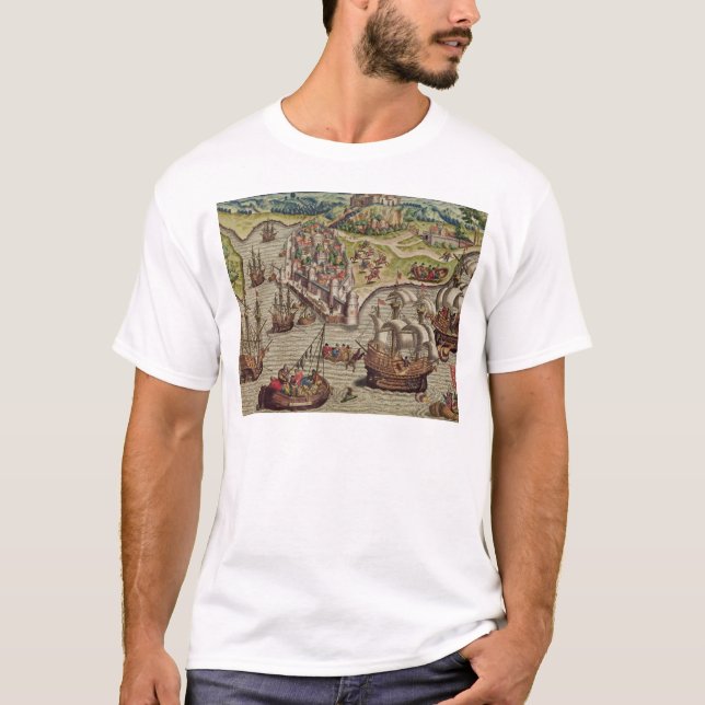 Camiseta Combate naval (Frente)