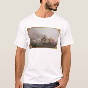 Camiseta Combate naval fora da ilha de Grenada