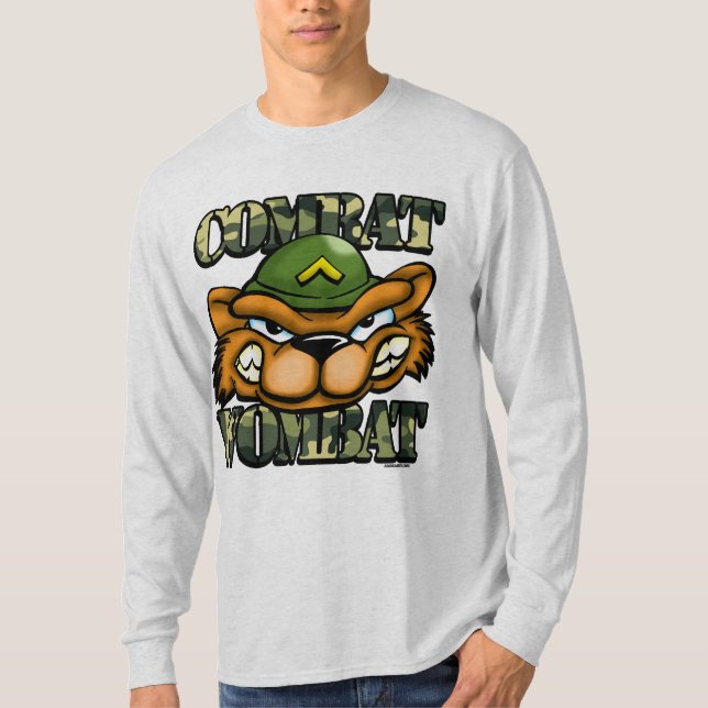 Camiseta Combate Wombat (Frente)