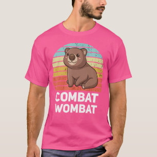Camiseta Combate Wombat Funny Wombat Lover Kawaii Wombat Ch
