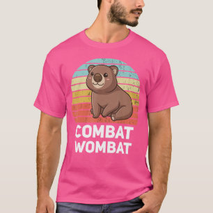 Camiseta Combate Wombat Funny Wombat Lover Kawaii Wombat Ch
