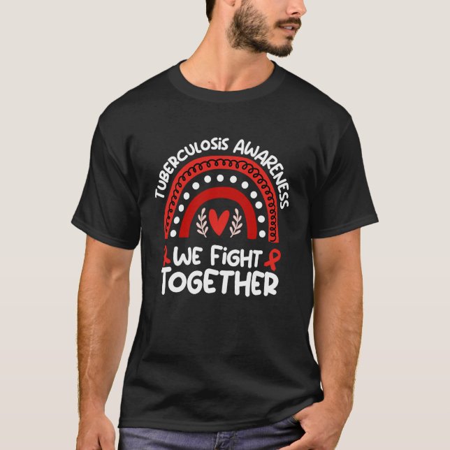 Camiseta Combatemos juntos a conscientização sobre a tuberc (Frente)