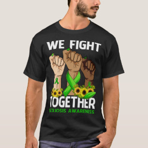 Camiseta Combatemos Juntos A SENSIBILIZAÇÃO DA ESCLIOSE