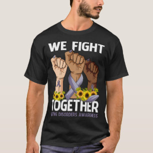 Camiseta Combatemos juntos, COMENDO PERTURBAÇÕES CONSCIÊNCI