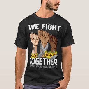 Camiseta Combatemos juntos DOR CIÁTICA SENSIBILIZADA Girass