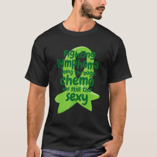 Camiseta Combatendo Linfoma Passando por Quimioterapia E Ai