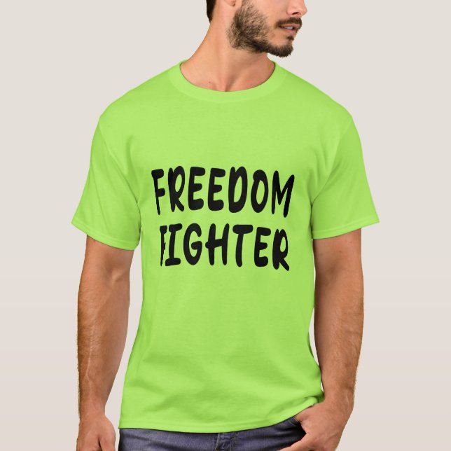 Camiseta Combatente pela Liberdade (Frente)