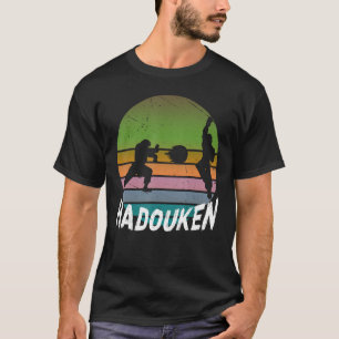 Camiseta Combatente retrógrado HADOUKEN de 16 bits 5