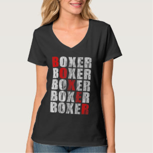 Camiseta Combatentes De Boxer De excelentes Para Treinament