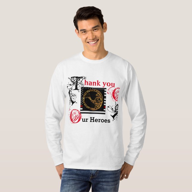 CAMISETA COMBATENTES DE INCÊNDIO  (Frente Completa)