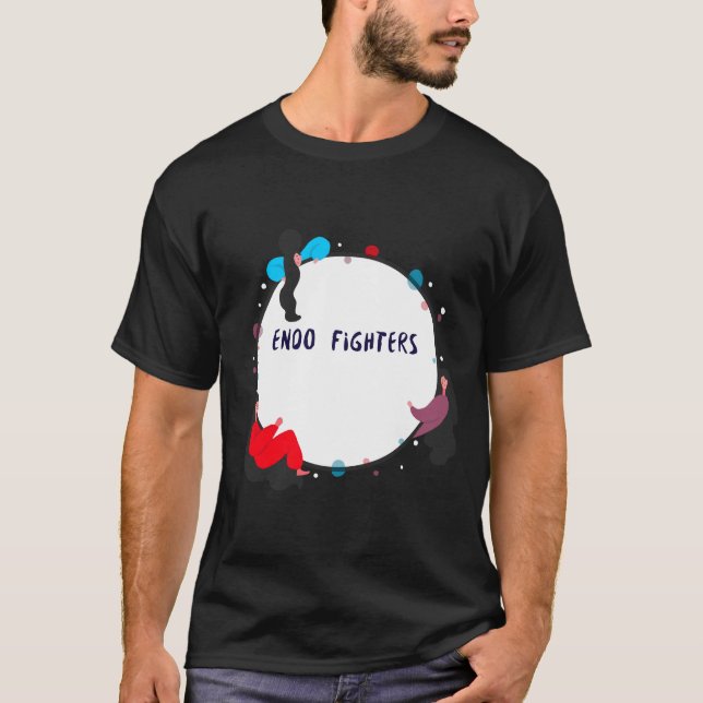 Camiseta combatentes do endo (Frente)