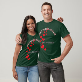 Camiseta Combater a Camisa-T com Consciência da Doença Card