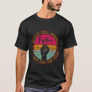 Camiseta Combater a Consciência da Anemia das Células Falsi
