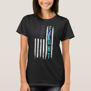 Camiseta Combater A Consciência E A Prevenção Do Suicídio