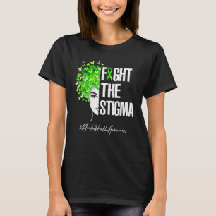 Camiseta Combater A Consciência Mental Do Estigma