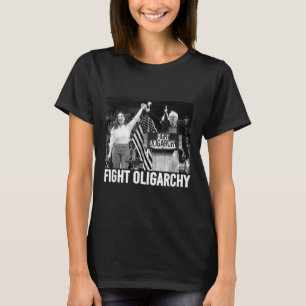Camiseta Combater A Oligarchy, Protestar E Resistir A Berni