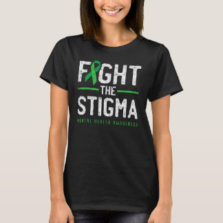 Camiseta Combater O Estigma Conscientização da Saúde Mental
