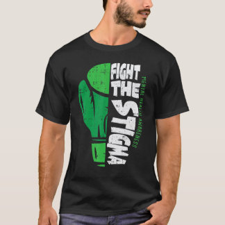 Camiseta Combater O Estigma Conscientização da Saúde Mental