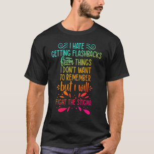 Camiseta Combater O Estigma Conscientização sobre Saúde Men