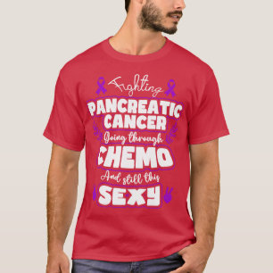 Camiseta Combater Pancreáticas Passando Pela Quimioterapia 