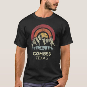Camiseta Combes Texas Mountain Sunset Sunrise Kayaking