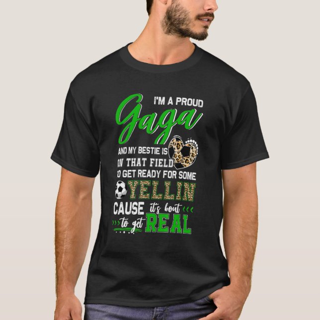 Camiseta Combinação 2 da Família de Futebol Gaga Orgulhosa (Frente)