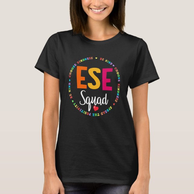 Camiseta Combinação com o Esquadrão ESE Primeiro Professor  (Frente)