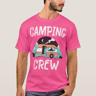 Camiseta Combinação de 2021, Camping Family Crew Road