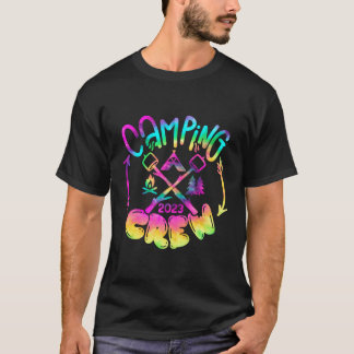 Camiseta Combinação De Campos De Tripulação Para Grupo De C