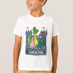 Camiseta Combinação de Coragem Não Criptografada