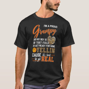Camiseta Combinação de Famílias de Basquete de Grâmpago Ort