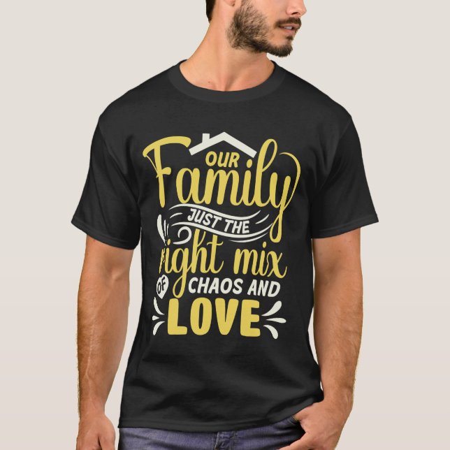 Camiseta Combinação de Famílias Reunindo Partido Nossa Famí (Frente)