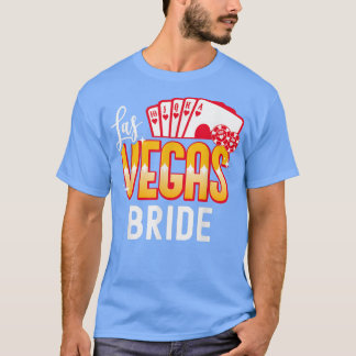 Camiseta Combinação De Las Vegas Casamento Noiva E Groom Ve