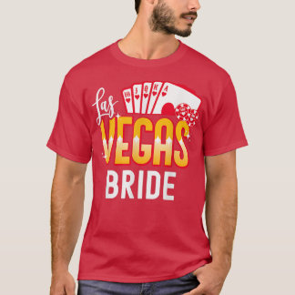 Camiseta Combinação de Las Vegas Wedde Bride e Groom Vegas